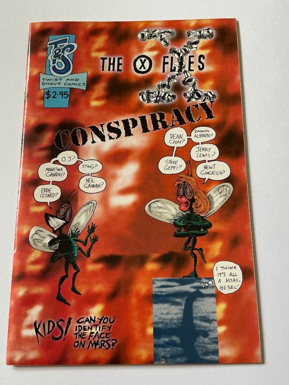 The X-Flies Conspiracy Comic Twist And Shout Parody